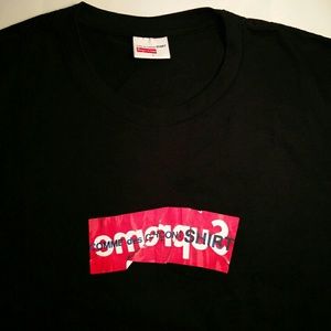 Supreme x COMME des GARCONS Box Logo Tee